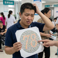 男子换驾照体检遇"高难度"色盲图！发朋友圈20人仅7人答对