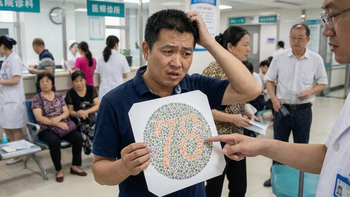 男子换驾照体检遇高难度色盲图！发朋友圈20人仅7人答对