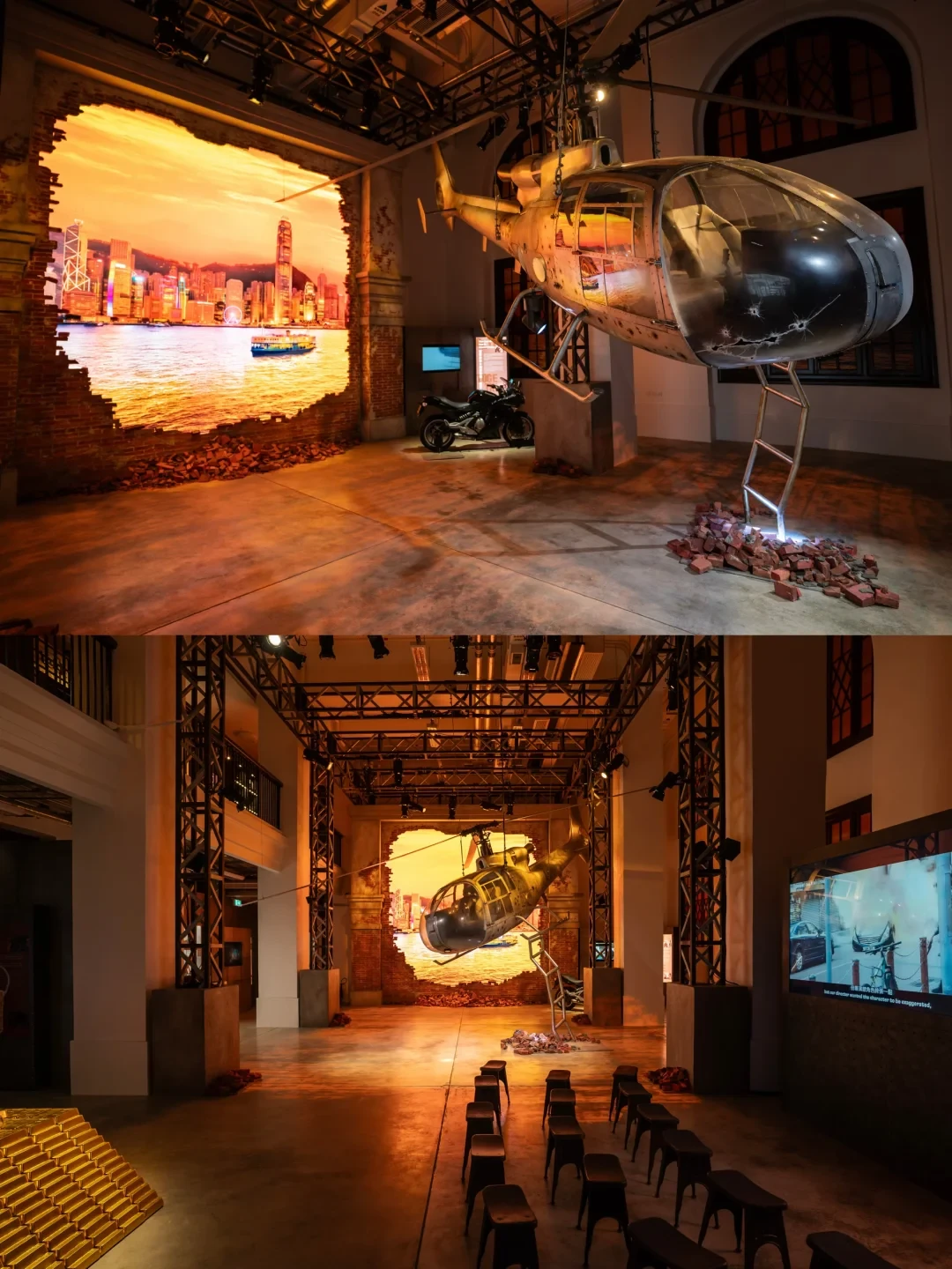 大馆“拍住上”特展10月4日收官:30港币看8个港片片场,值得专程去吗