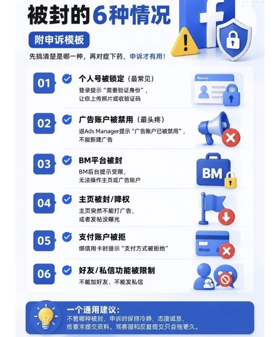 8月底Facebook封号潮还在持续：先搞懂这个“180天”，它不是你等着熬的处罚，是申诉的倒计时