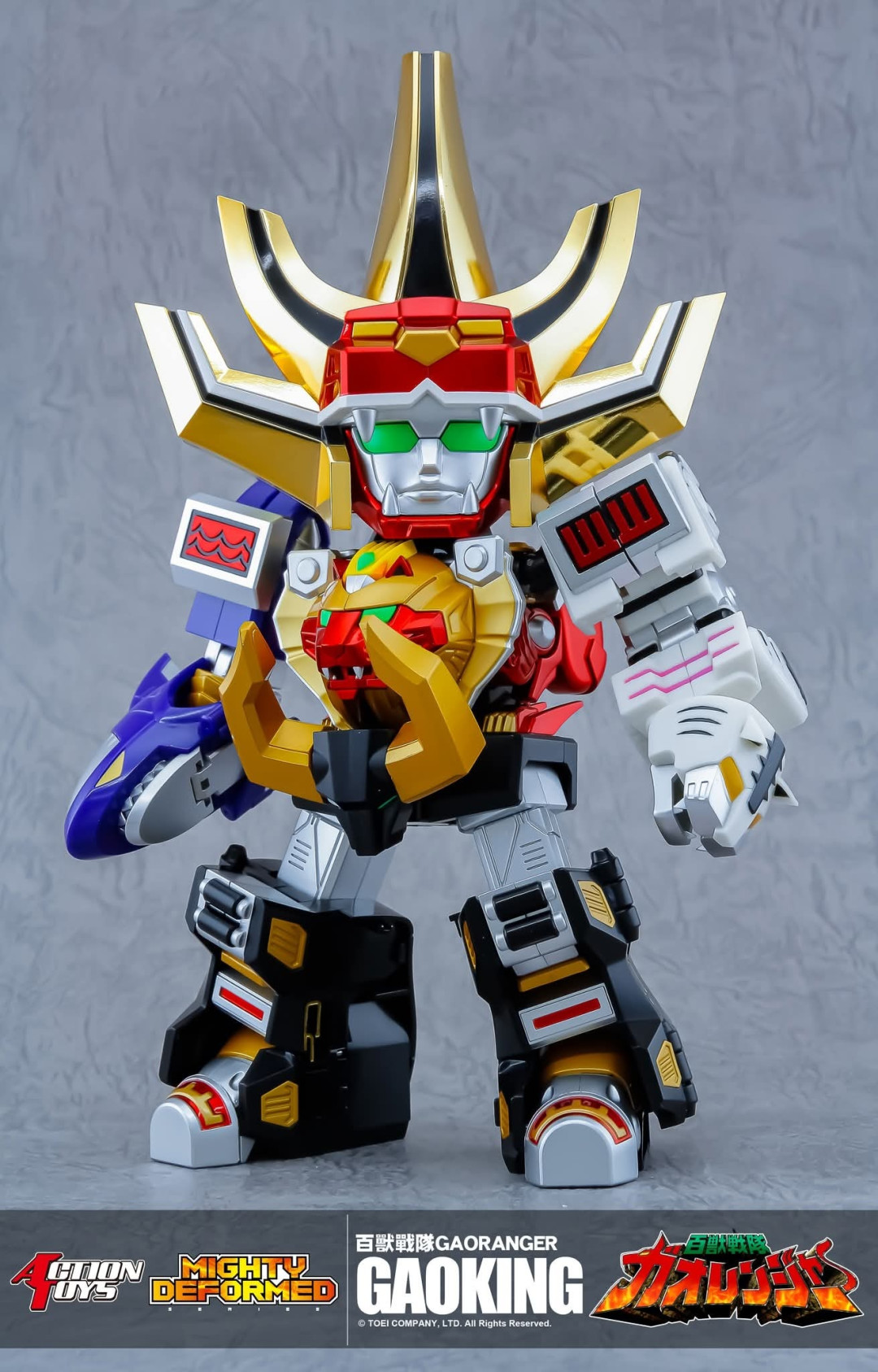 ActionToys勇者警察J-Decker现货口碑汇总:从1020跌到800出头,现在入手、等GSC、还是交牙吠神定金?