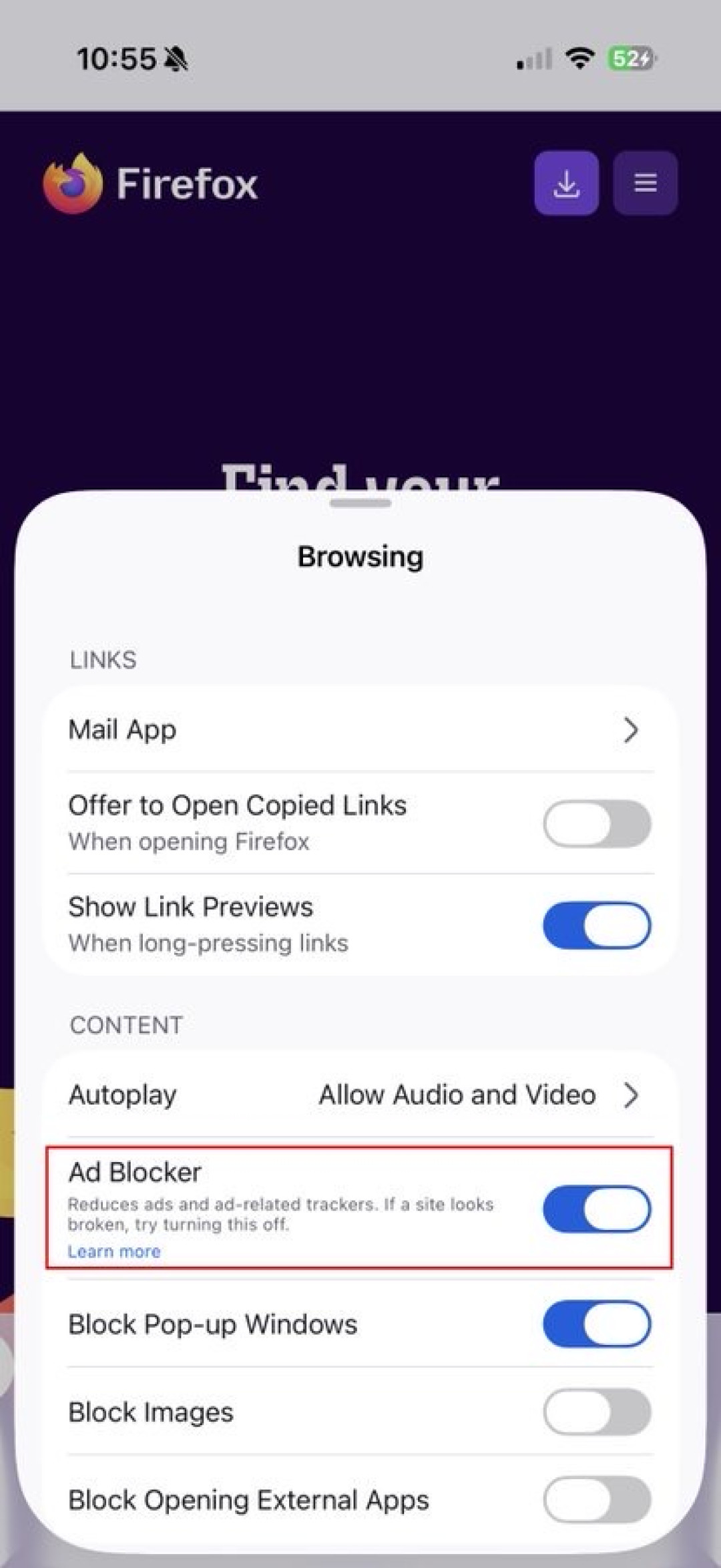 火狐给 iPhone 塞了个免费广告拦截:不用装插件,但先看清它不拦的 3 类广告