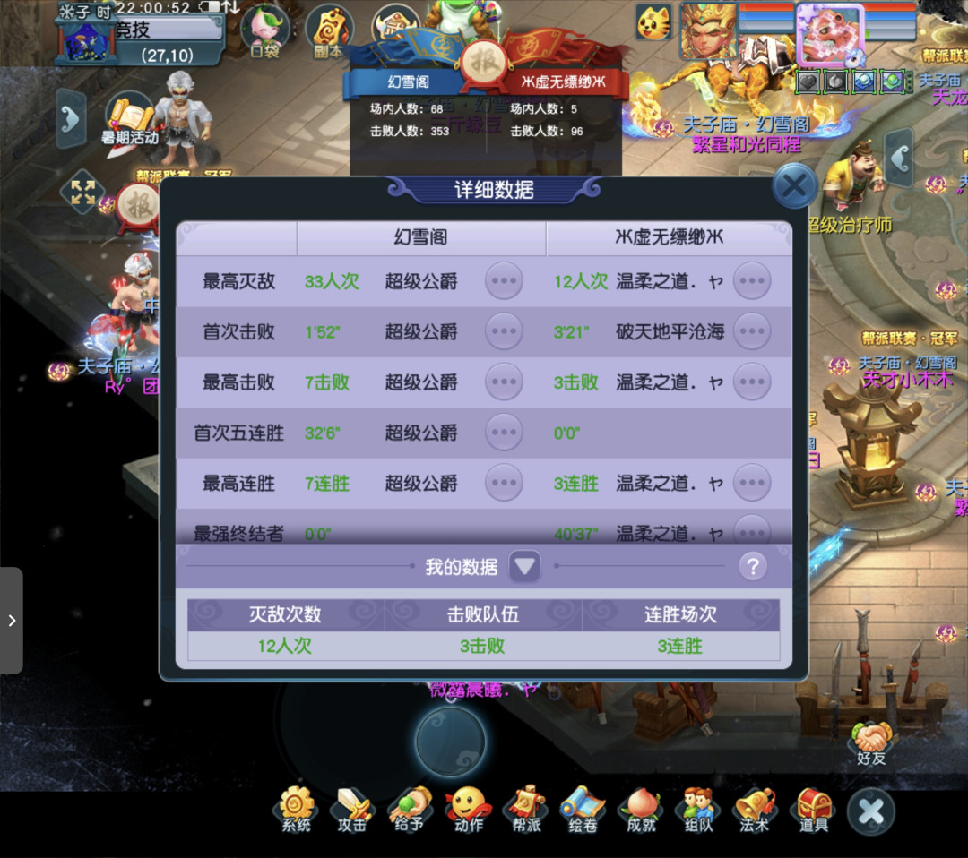 幻雪阁2:0天龙会拿下11连冠:“15+10只是入帮线”的帮派联赛,普通玩家还能怎么玩