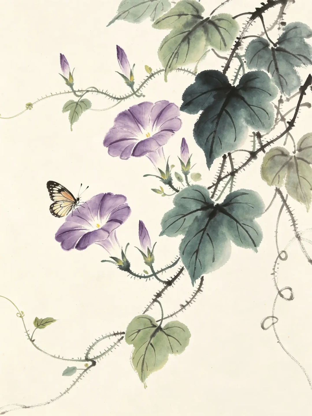 出伏入秋正当时：国画花卉零基础怎么起步，先画什么花、买什么材料、花多少钱，一篇说清