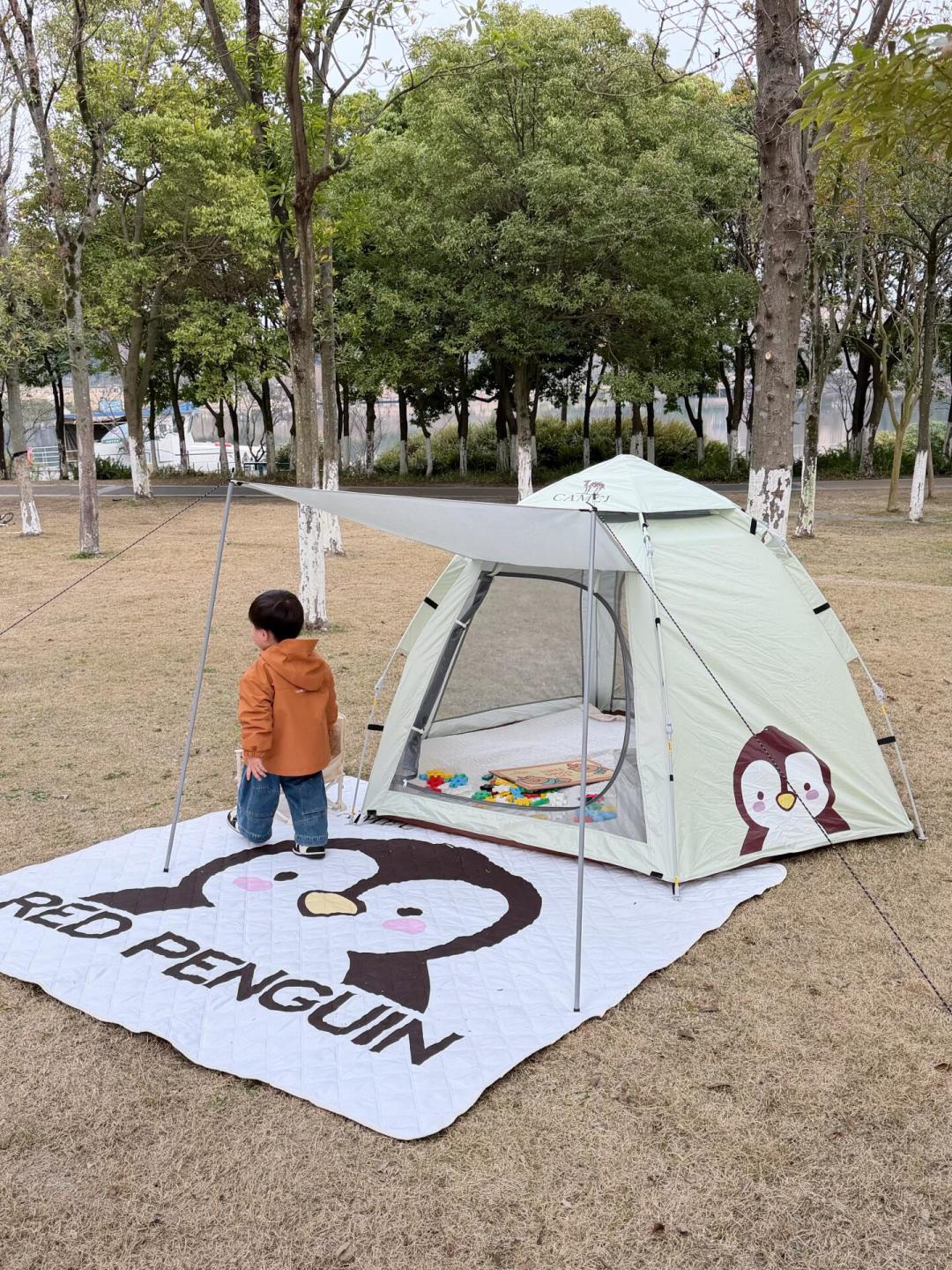 20条高赞“带娃露营帐篷”帖,10条在推帐篷、1条推营地:秋季第一次亲子过夜,先看这4个数