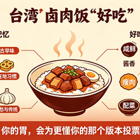台湾卤肉饭和大陆的根本不是一个味？老师傅揭秘真实差距