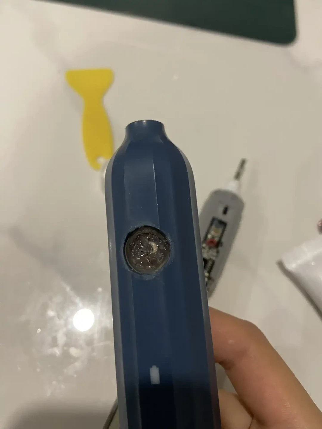 笑容加电动牙刷的