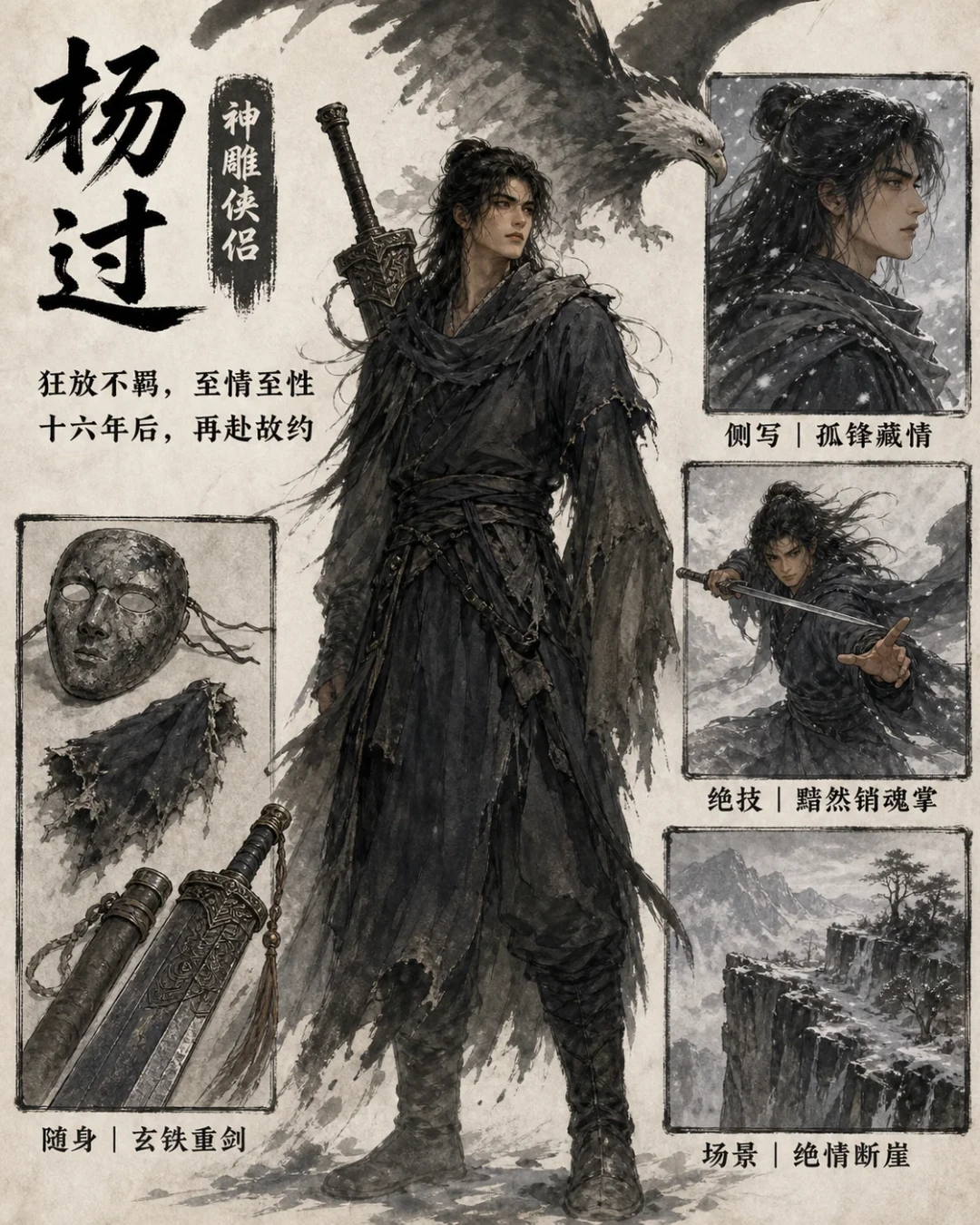 我把全网刷屏的AI版《神雕侠侣》都看完了:它补上了四版电视剧都拍错的细节,但补不上古天乐