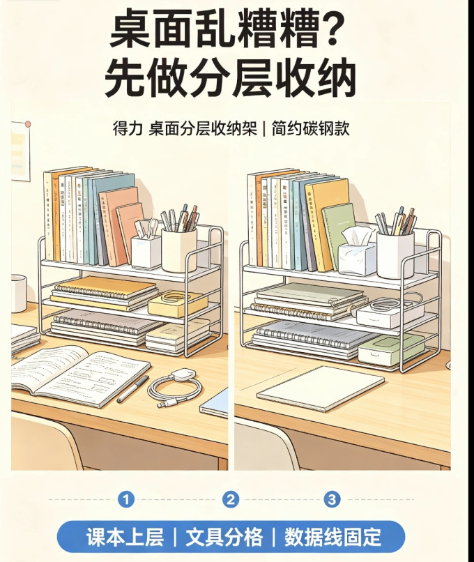 得力笔筒
