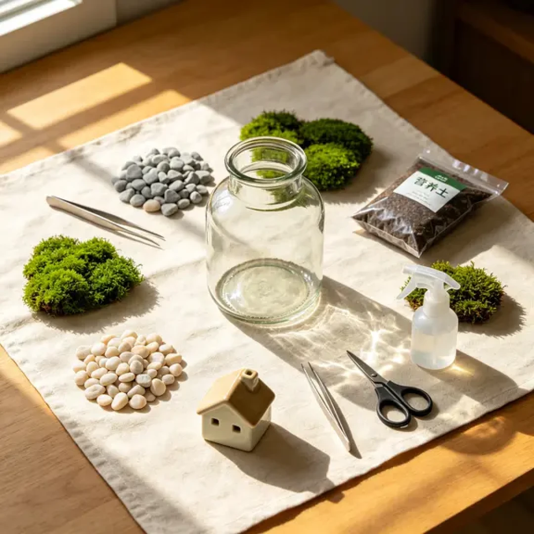 DIY一瓶6元,成品卖300+:翻了80多篇苔藓缸帖子,我理清了秋天开缸最不容易翻车的原因