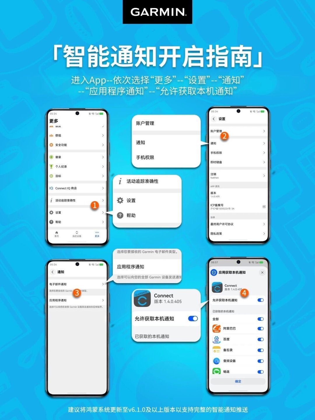 华为用户等了一年半，佳明终于适配了：鸿蒙版Garmin Connect正式版上架，能用，但先记住这些坑