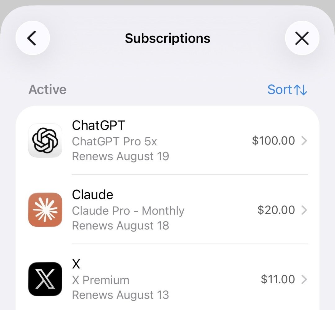 Claude代充从140涨到165元，20x拼车一位卖700：AI三条