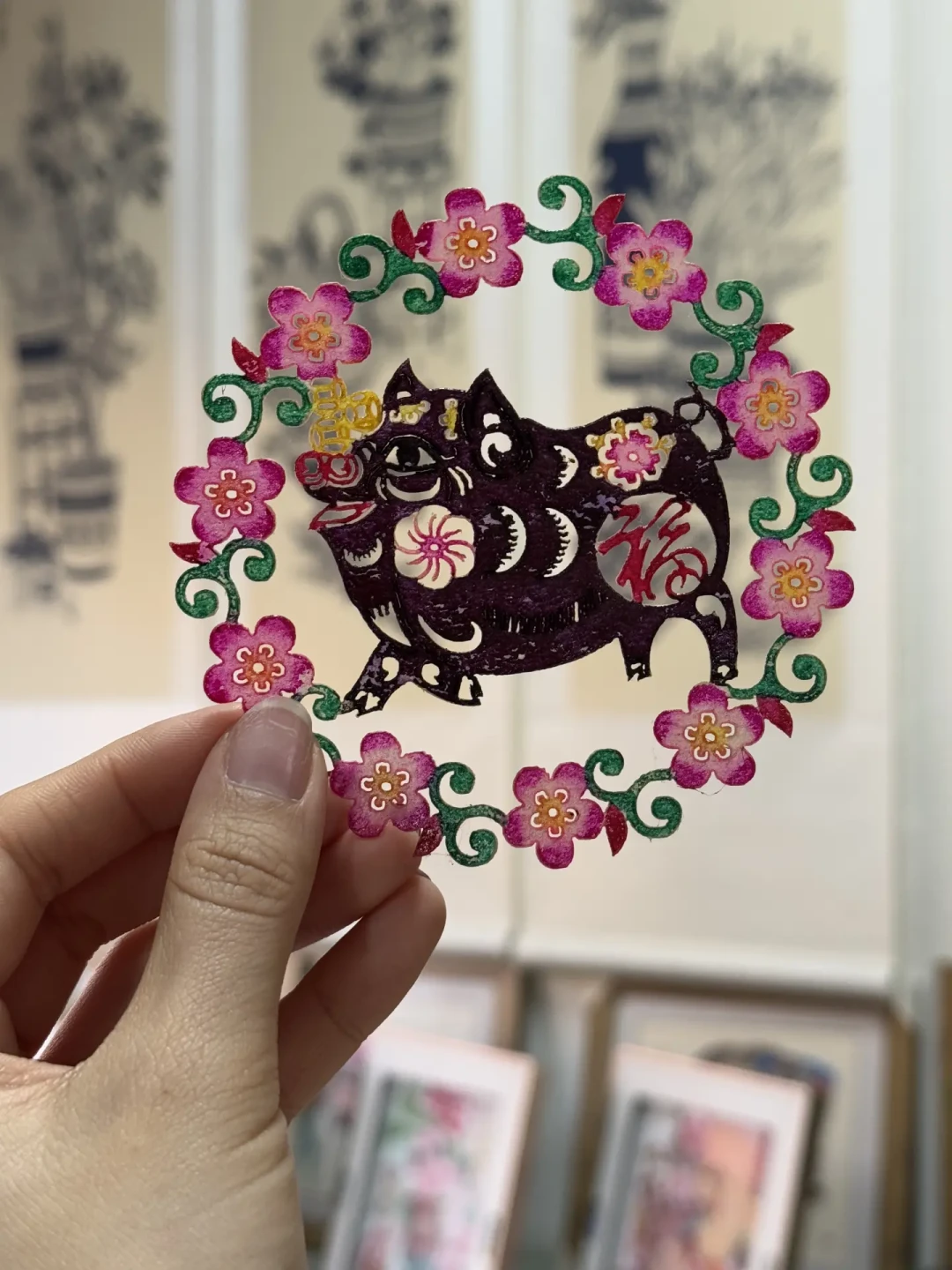 剪纸其实是