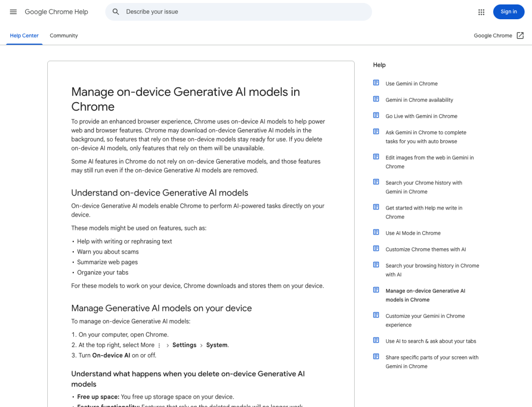 Chrome 悄悄多了个「问问 Gemini」入口：值得用吗，不想要又怎么弄干净