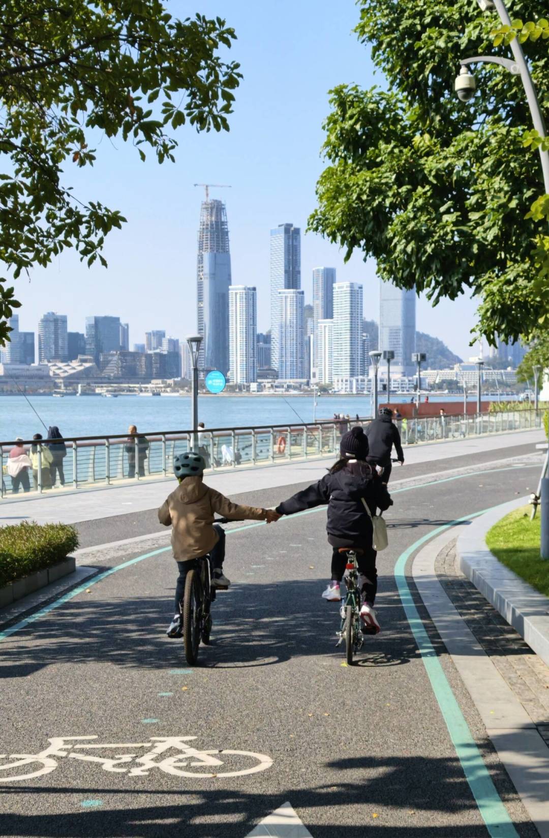 深圳280公里骑行道禁行电动车:新规落地三周,绿道真的更好骑了?