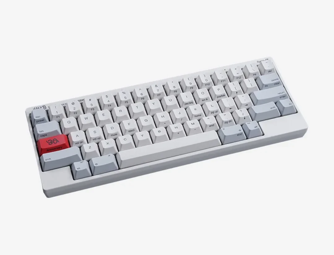 HHKB 30周年款已在海外开售:品牌史上首次30g,但评论区为小字符和