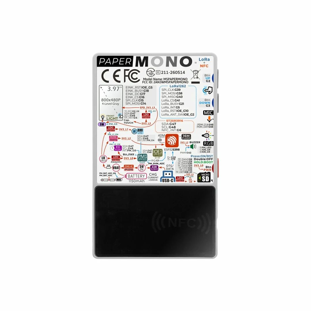M5Stack PaperMono首发秒罄：375元的墨水屏开发板，值不值得等、怎么避黄牛