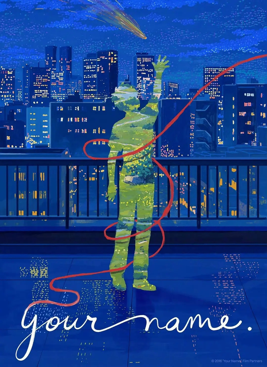 《你的名字。》十周年4K重映：这套十年的动画背景，为什么今天看还是