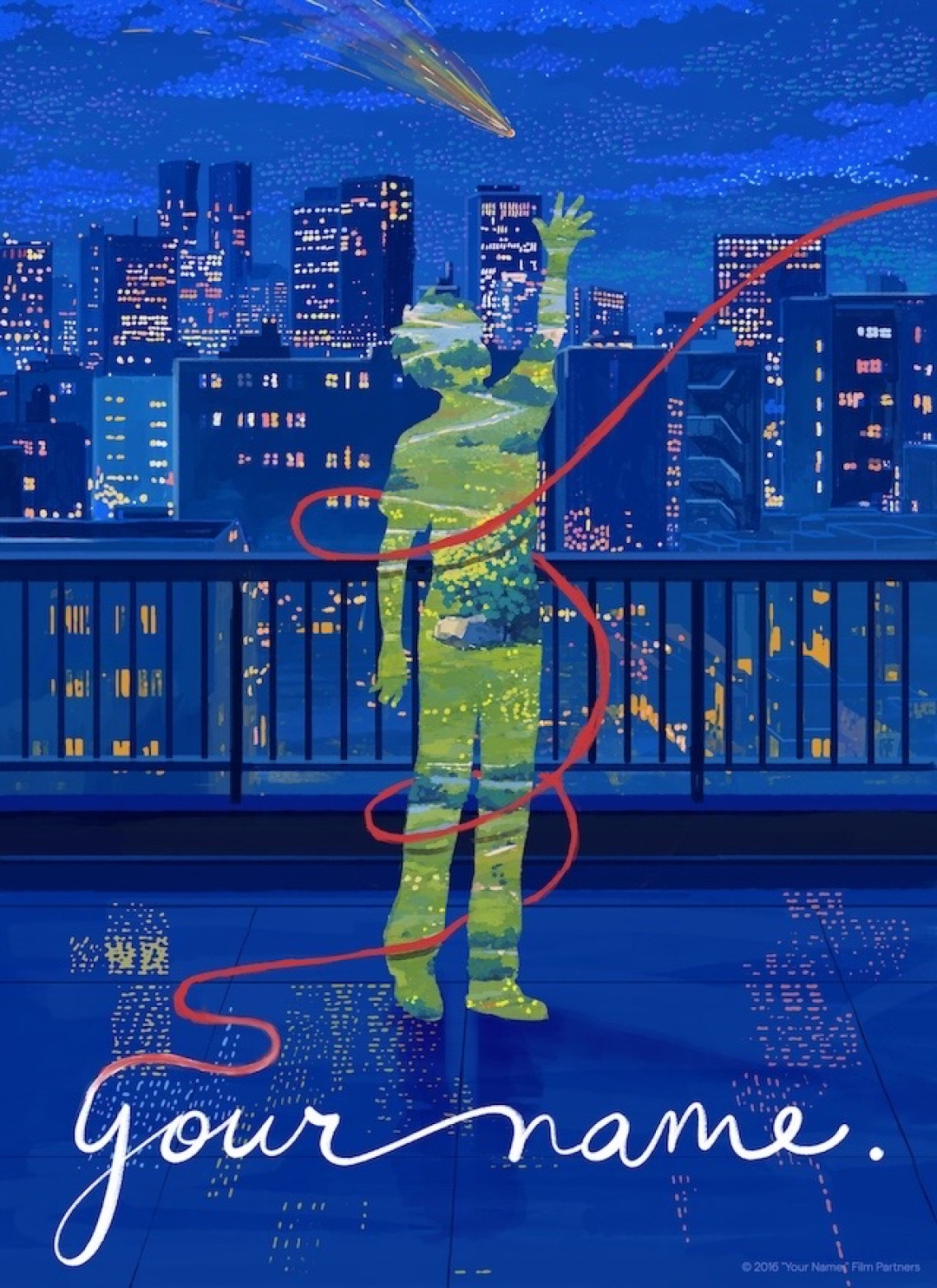 《你的名字。》十周年4K重映：这套十年的动画背景，为什么今天看还是