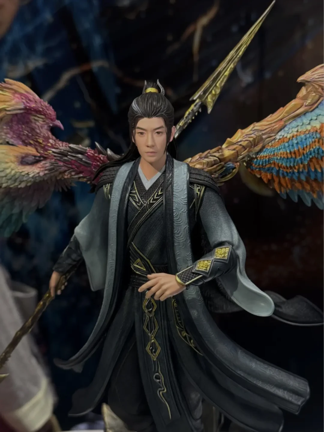 铜师傅韩立风雷翅雕像今晚亮相:限量2700体,改12次从