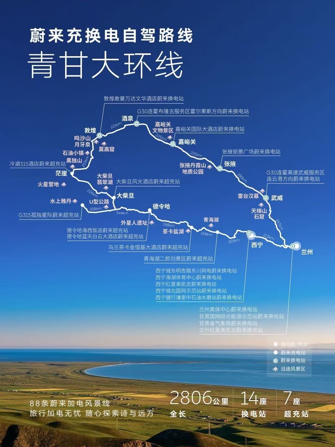 同一条青甘大环线:有人凌晨1点排队充不上电,有人6800公里只充了四五次——乐道车主出发前搞懂这三类路段和一套福利
