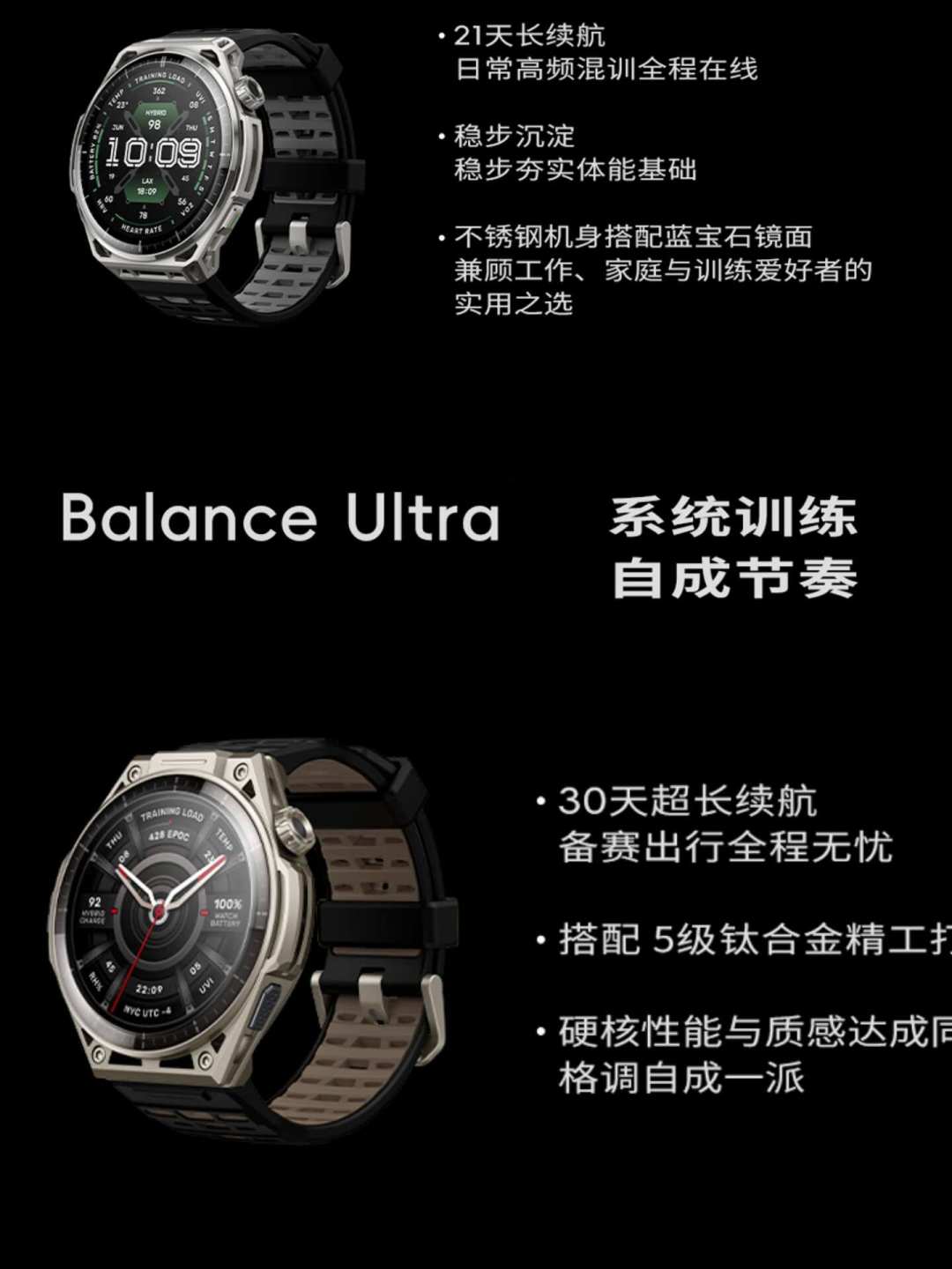 华米Balance 3玄夜钛终于开预售,翻完评论区,争论集中在两件事