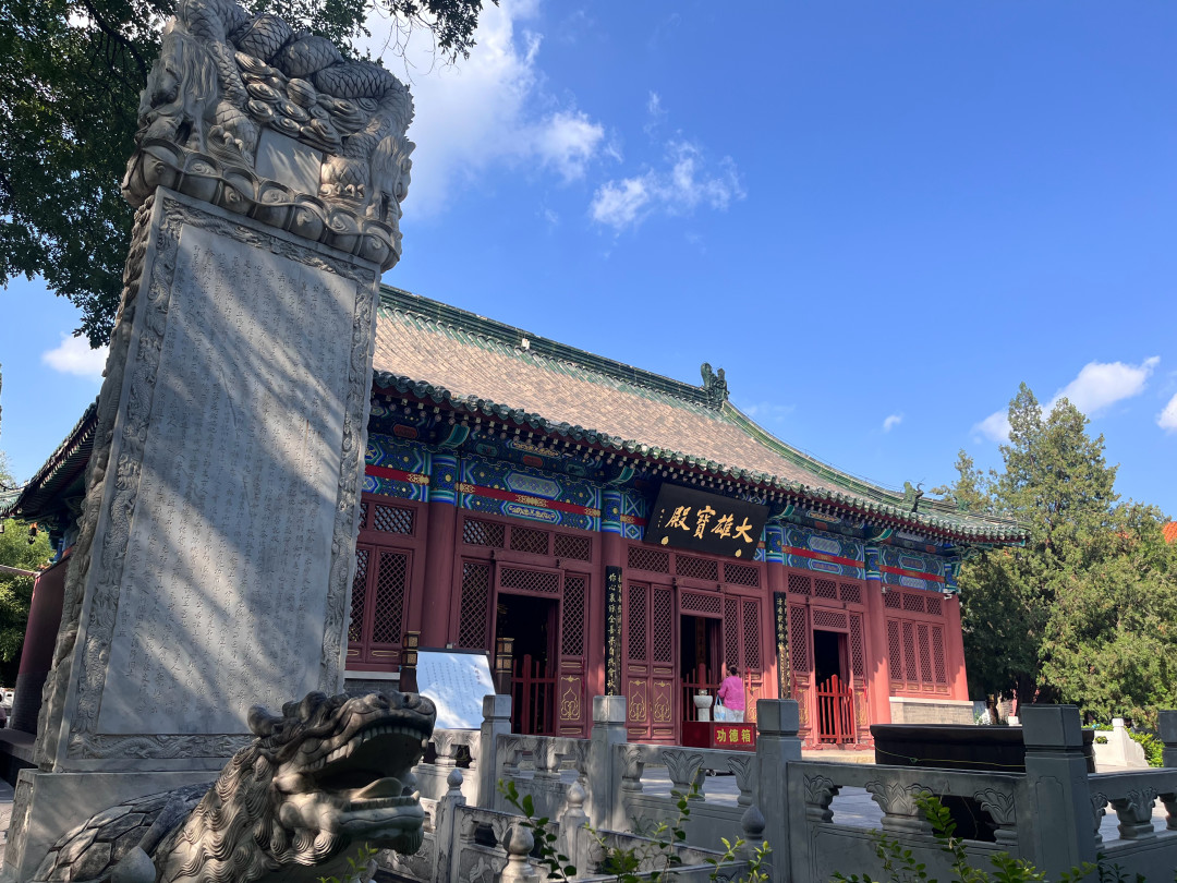 澄灵塔落架大修,工期210天:国庆前去正定,临济寺还值得进吗