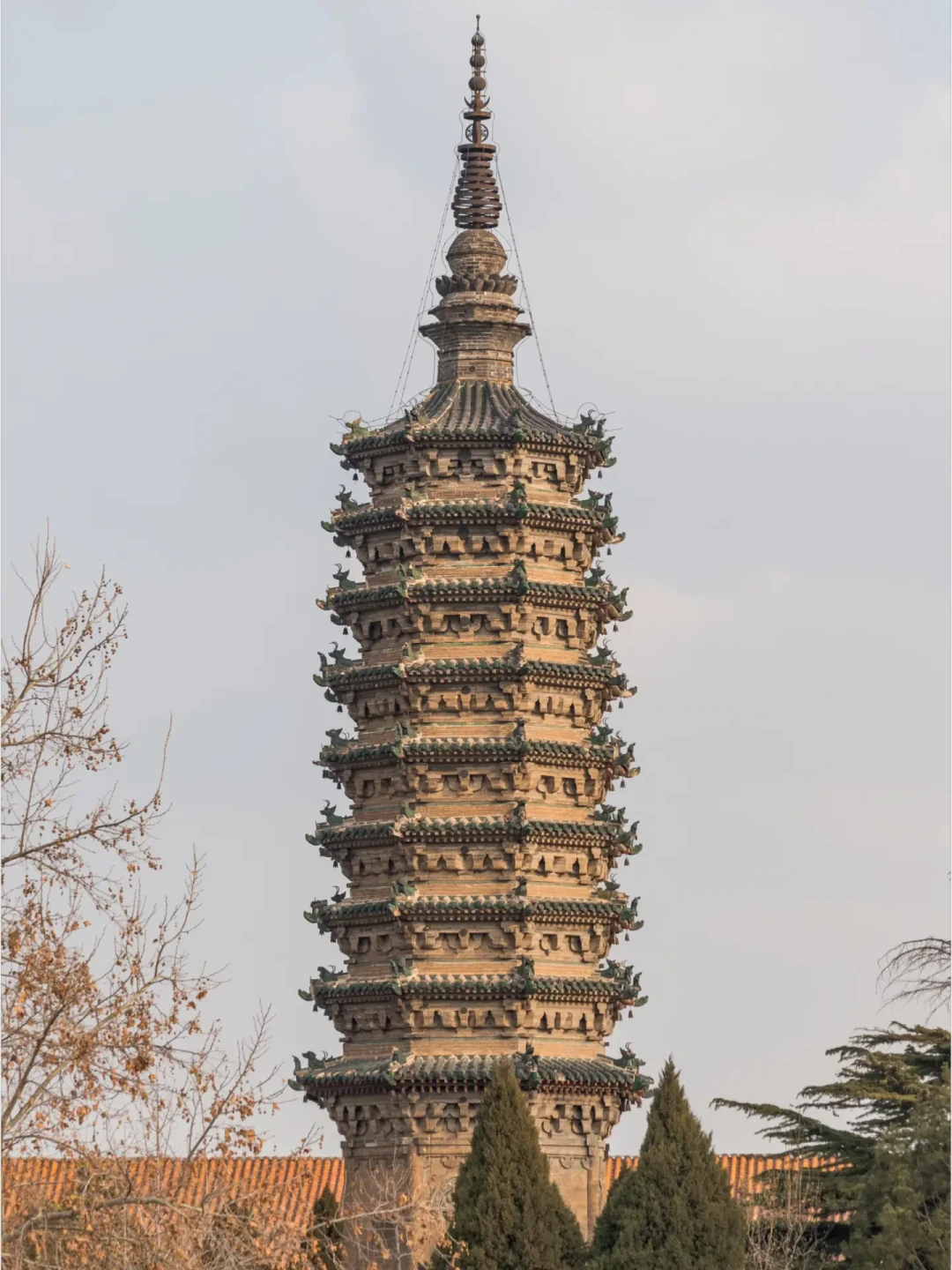 澄灵塔落架大修,工期210天:国庆前去正定,临济寺还值得进吗