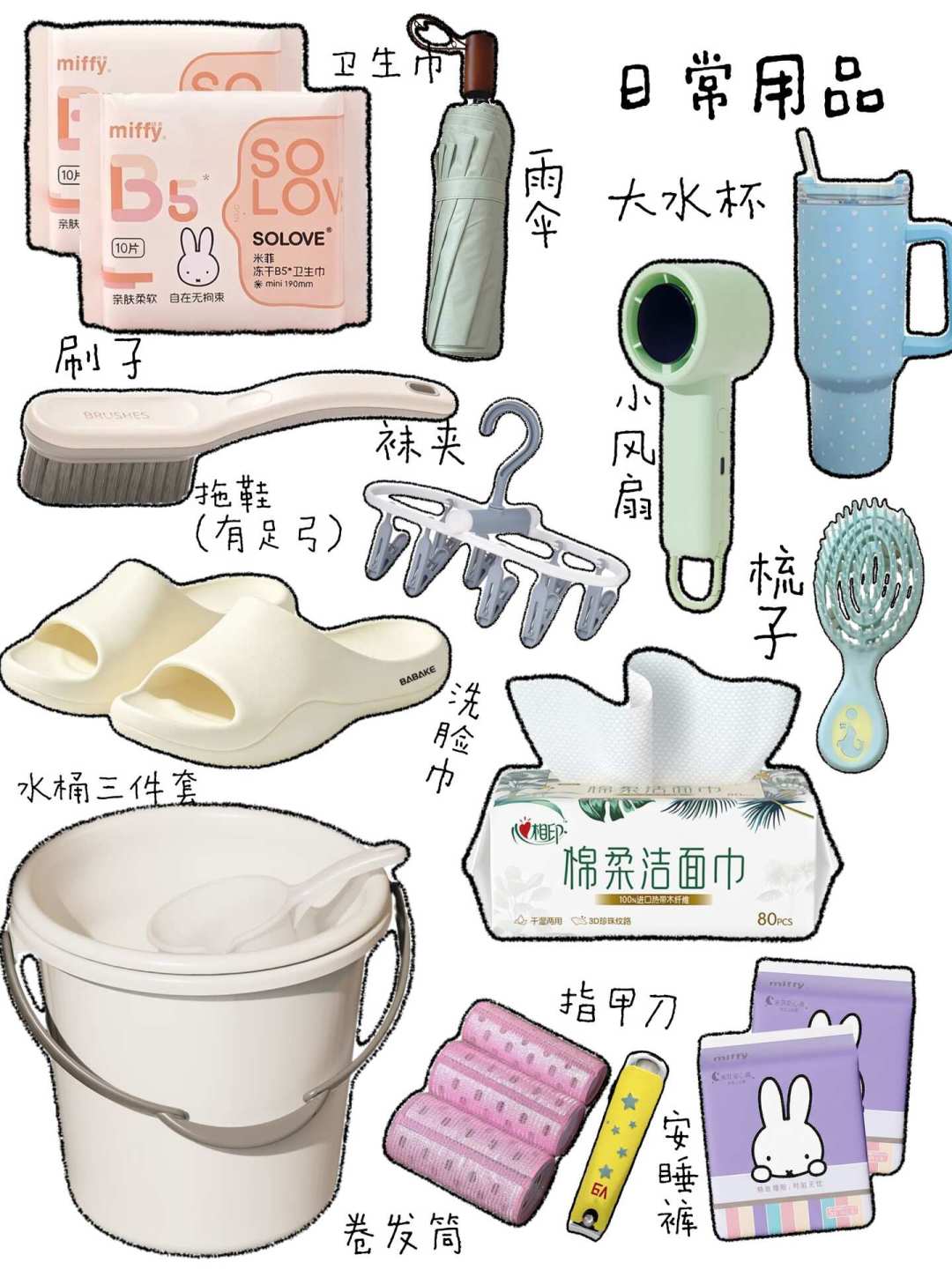翻了40多篇军训好物帖:最火的两篇带着同一个品牌,这7样才是真共识,3样不用买
