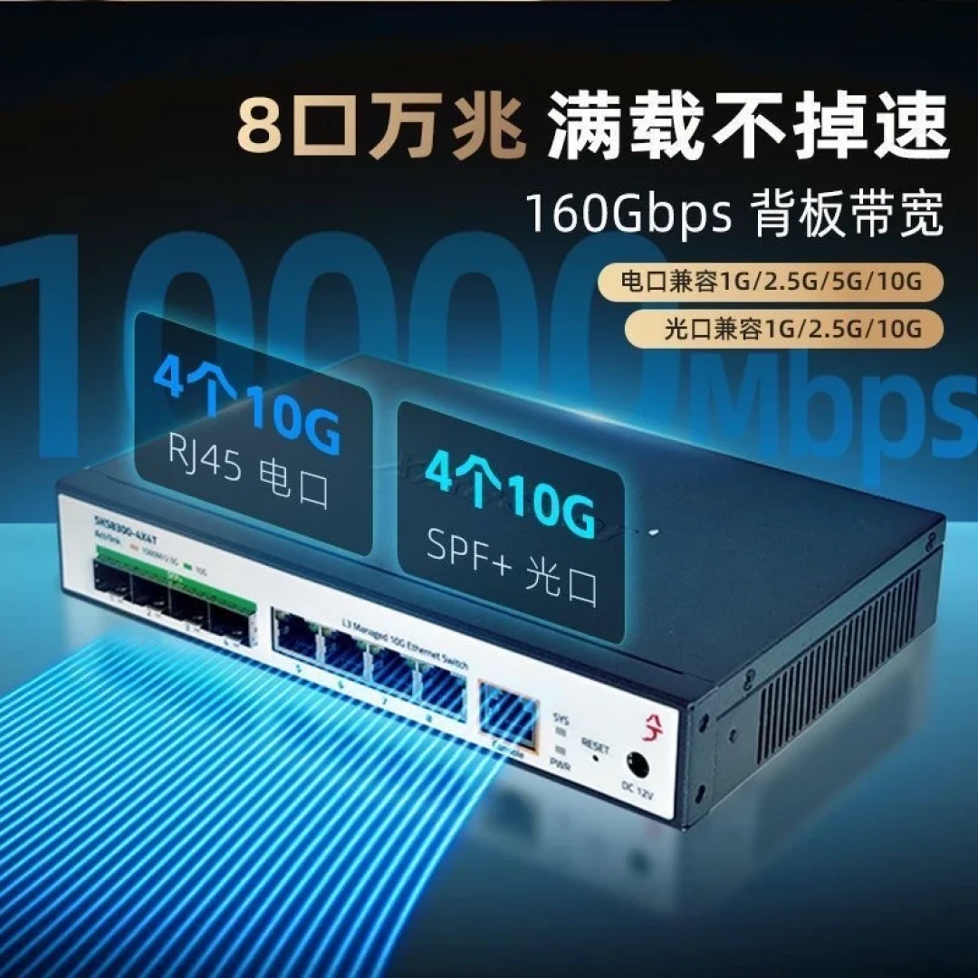 百元2.5G、二手万兆光口机:2026年家用内网升级,先算清这笔账再决定停在哪一档