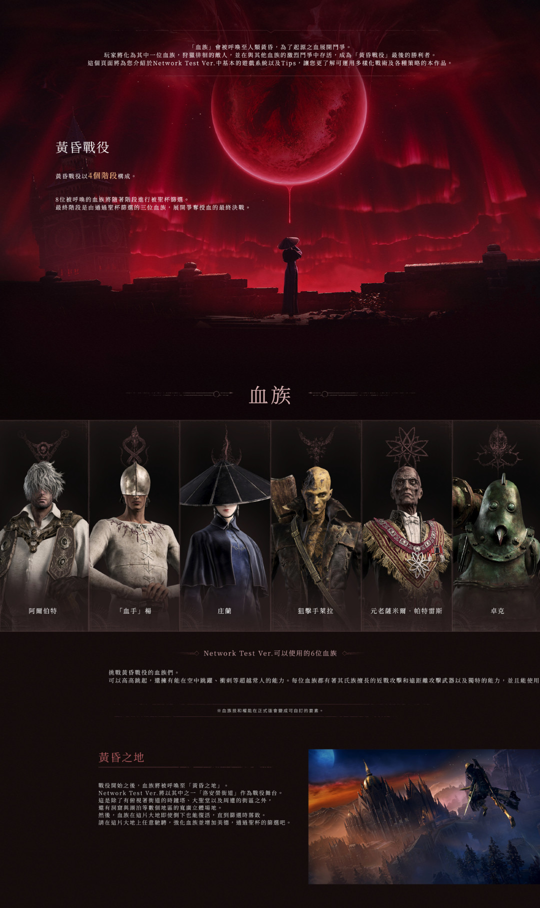 《黄昏血族》网测今晚收官，6个角色、三成内容已经给出答案：FS社最