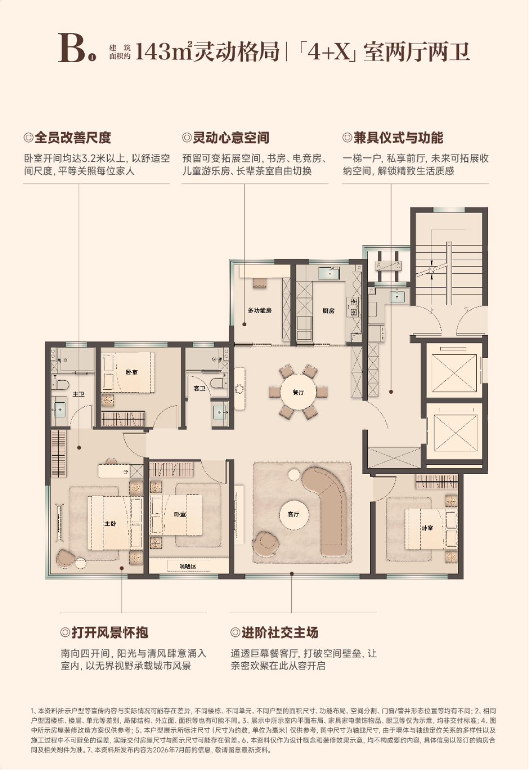 北向江景房和朝南方正房,一家人没谈拢:选户型的取舍,就是四笔账