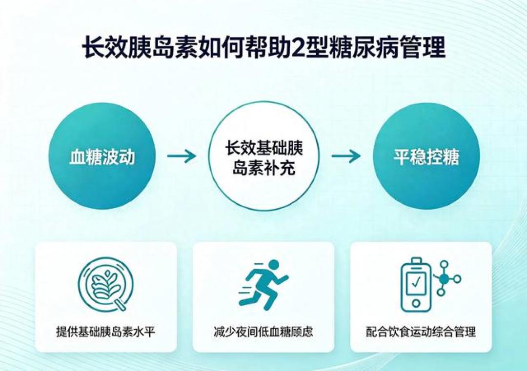 舒地胰岛素作用示意