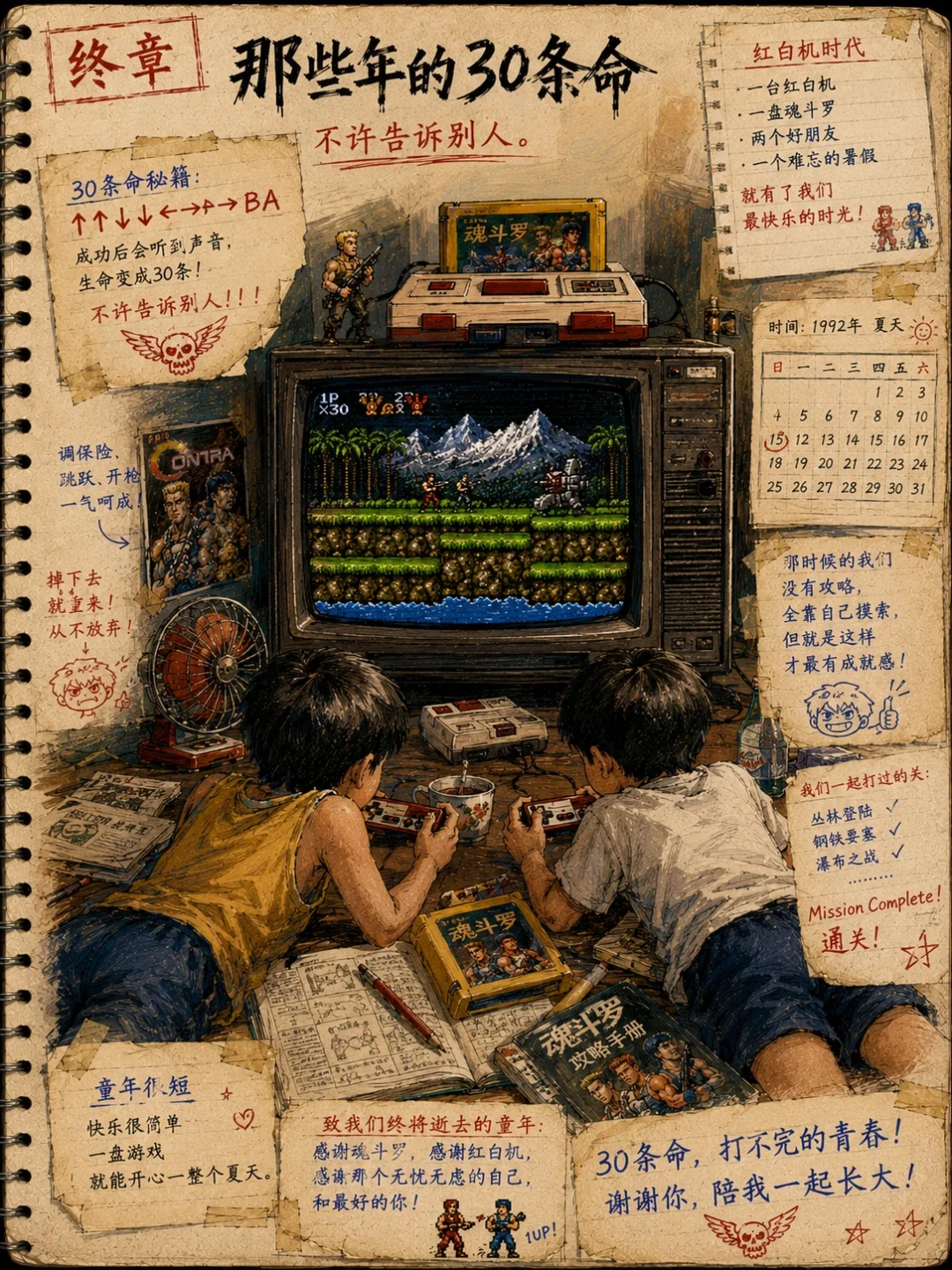 魂斗罗的“水下八关”不是假的:那8关,藏在一台全中国几乎没人见过的机器里