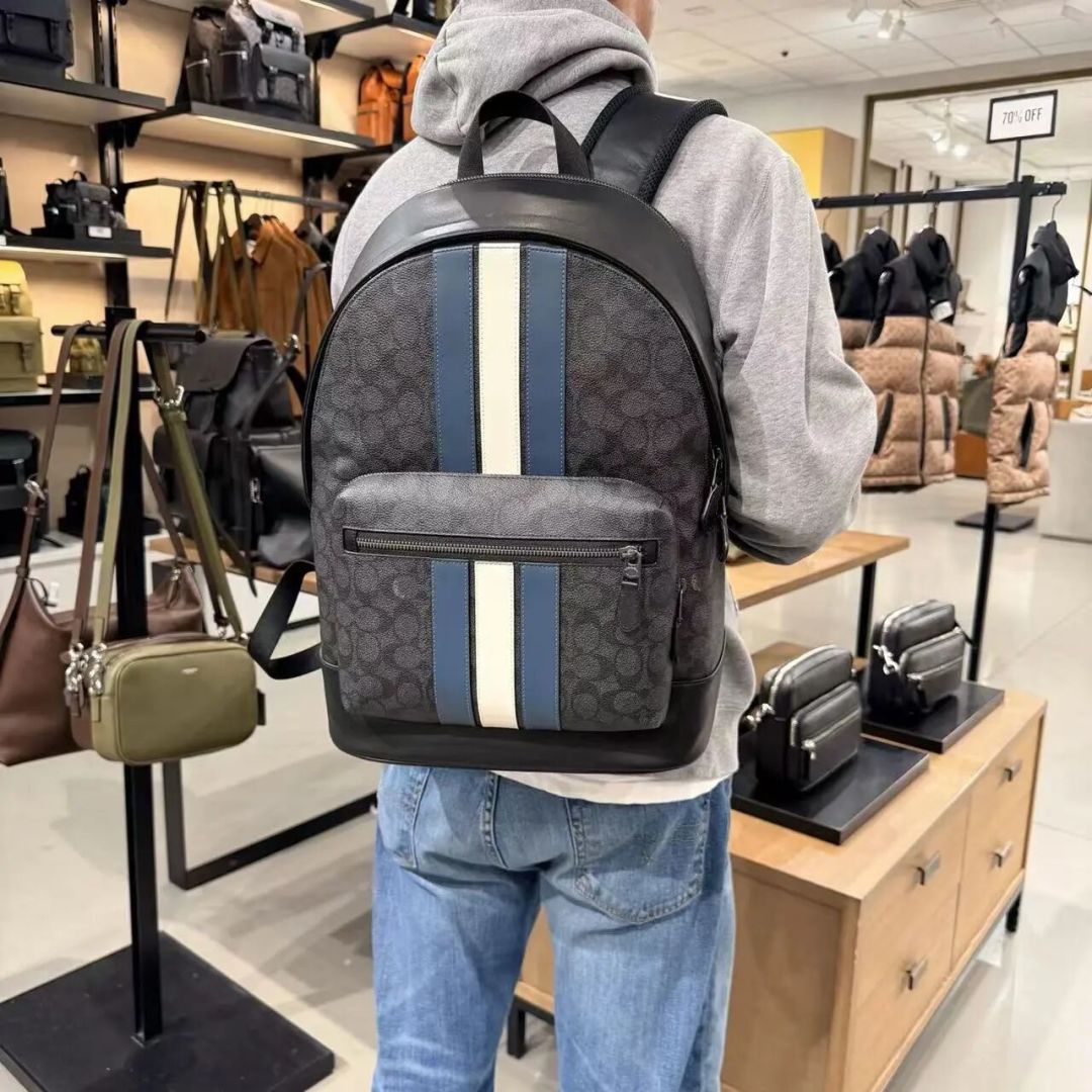 Coach男士双肩包吊牌价8600,奥莱只卖2228:9月前入手先看这份价位表