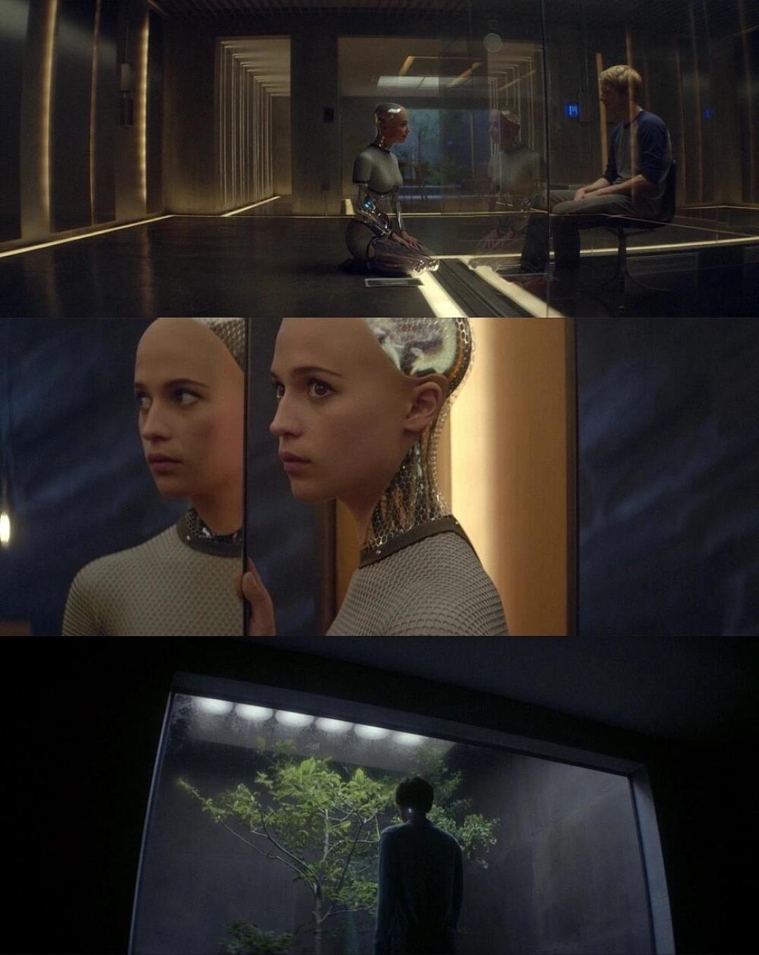 《机械姬》上映11年,还在争艾娃爱不爱迦勒:三派的证据链我整理完了