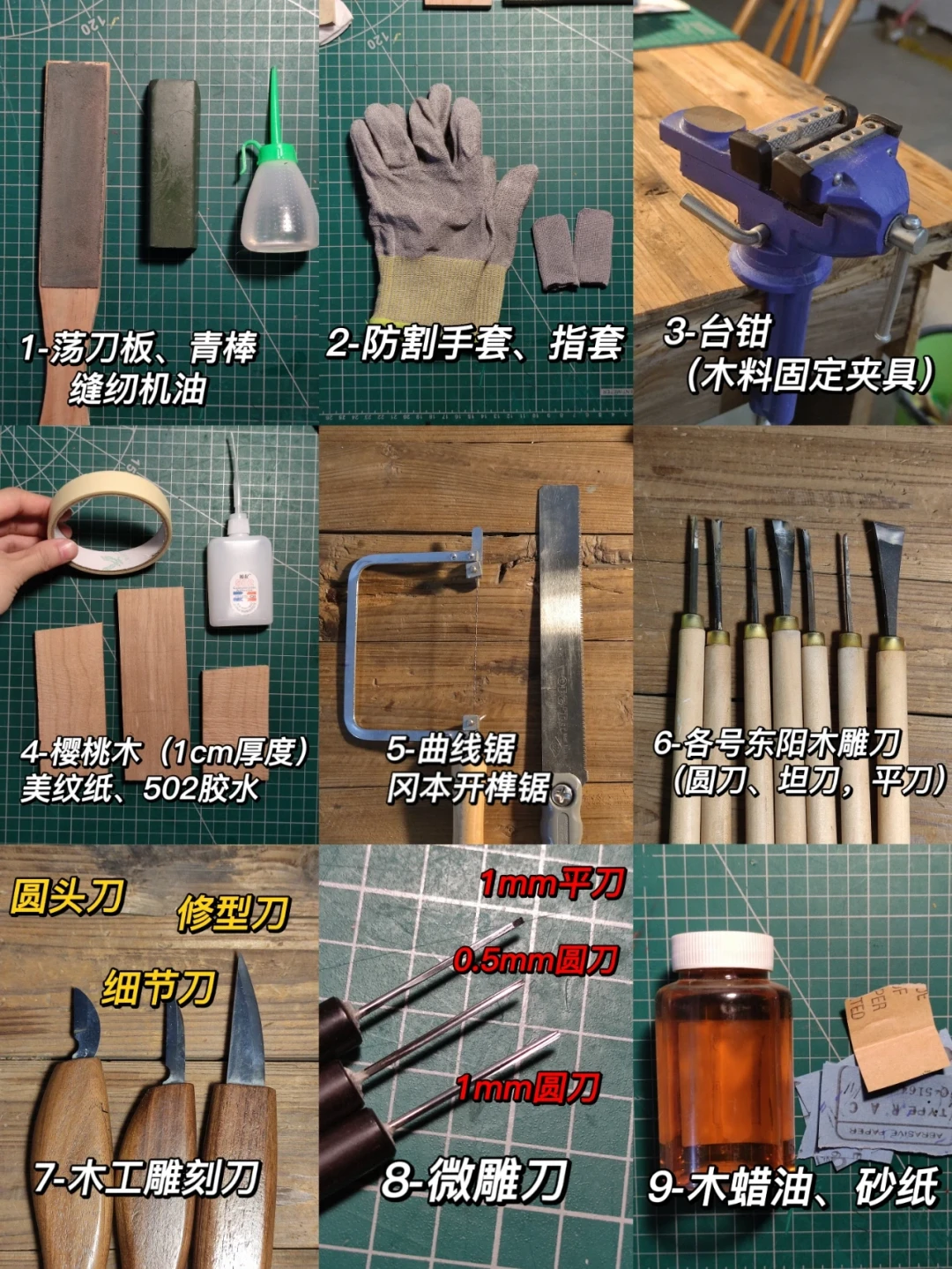 20元8件套和150元一把刀,木艺新手的第一把刀到底该怎么买