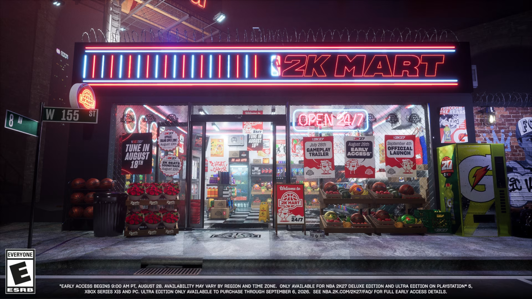 NBA 2K27抢先体验本周四解锁：王朝模式大翻修，经理玩家该不该冲首发？