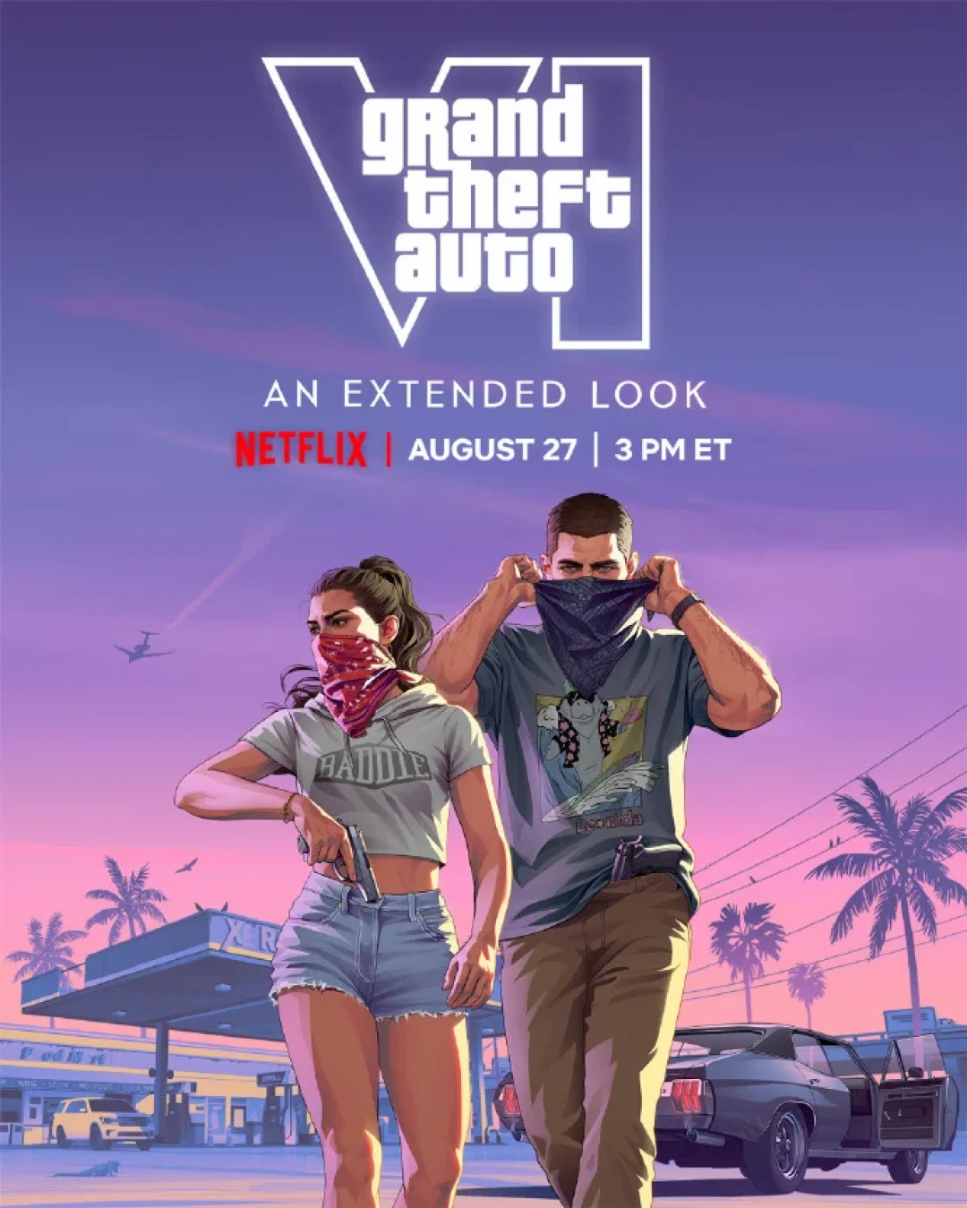 GTA6官方实机定档8月28日凌晨3点首播：前6小时Netflix独占，国内玩家其实不用熬