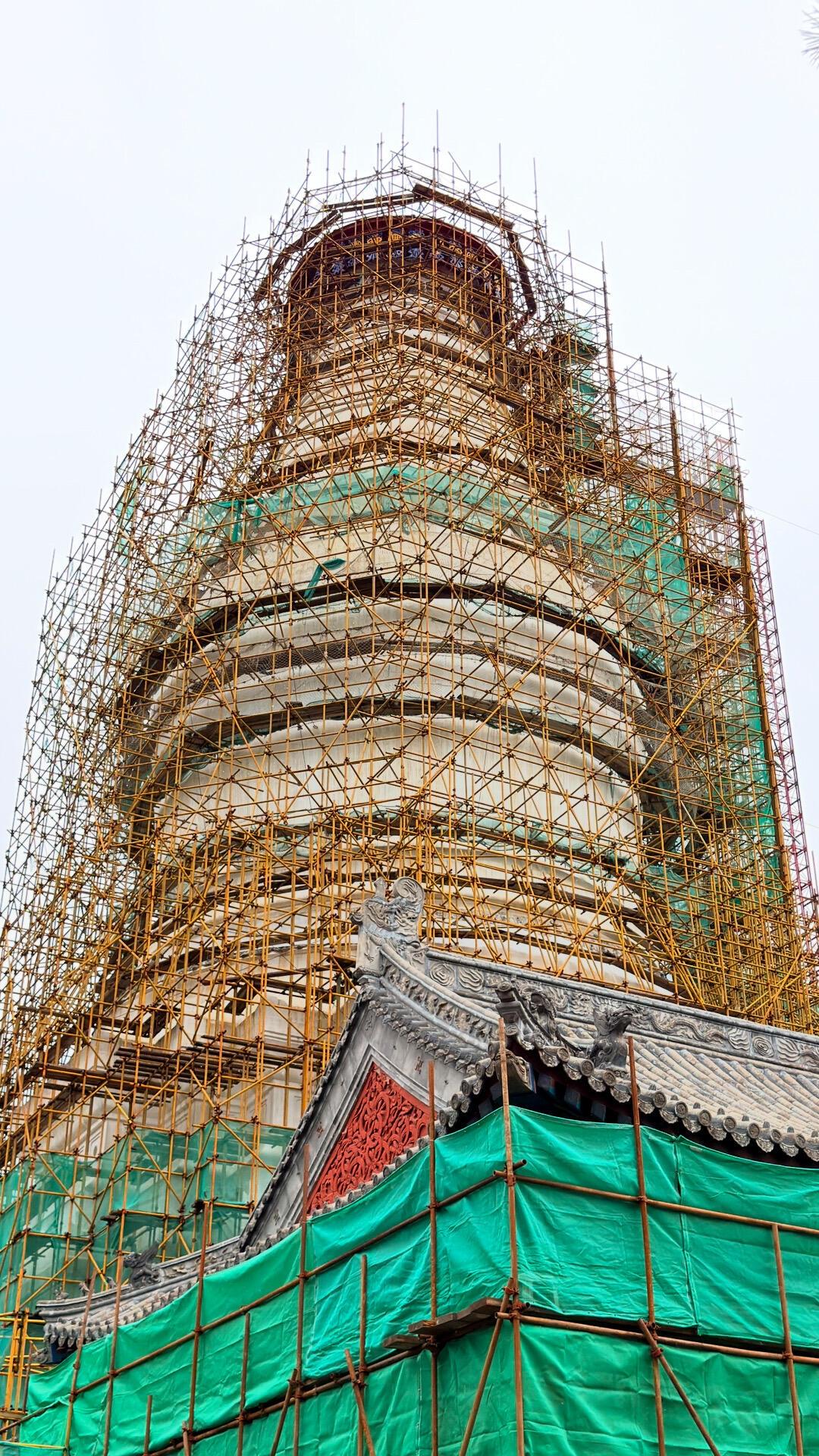 五台山大白塔修缮“进入收尾”:塔院寺正暂停开放,想看修后第一面,先弄清这三件事