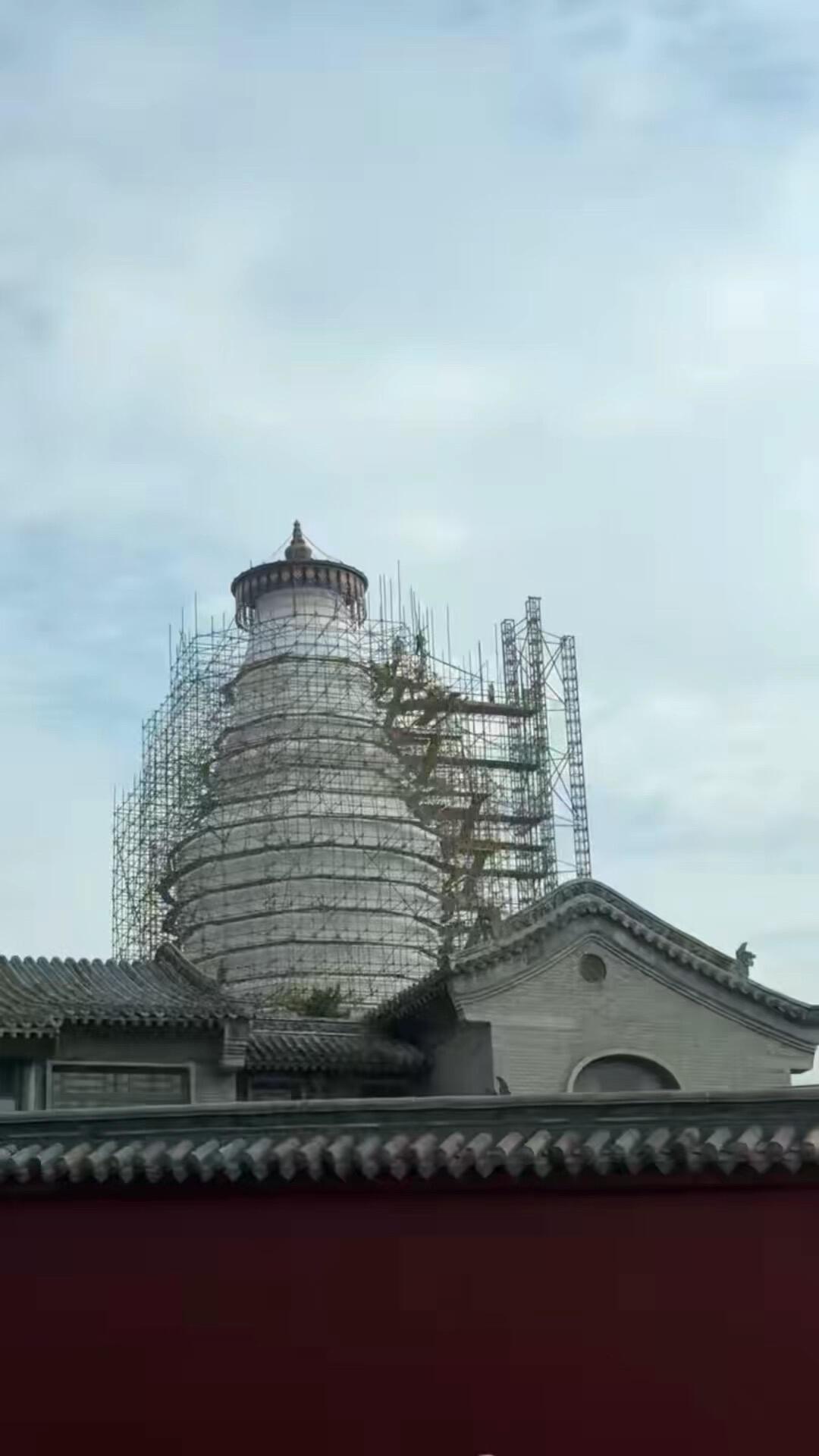 五台山大白塔修缮“进入收尾”:塔院寺正暂停开放,想看修后第一面,先弄清这三件事