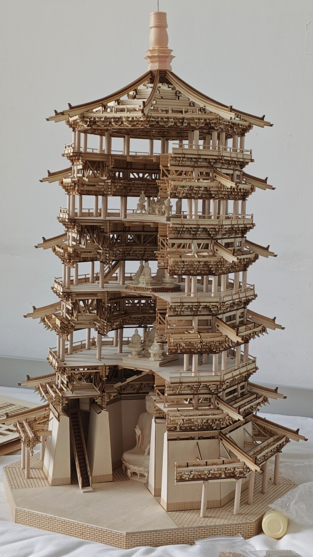 梁思成创办的清华建筑系80岁了:应县木塔、开化寺被搬进商场免费展,8.31收官