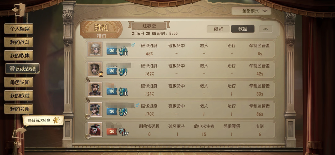 同一个法罗:赛场全局禁选,排位