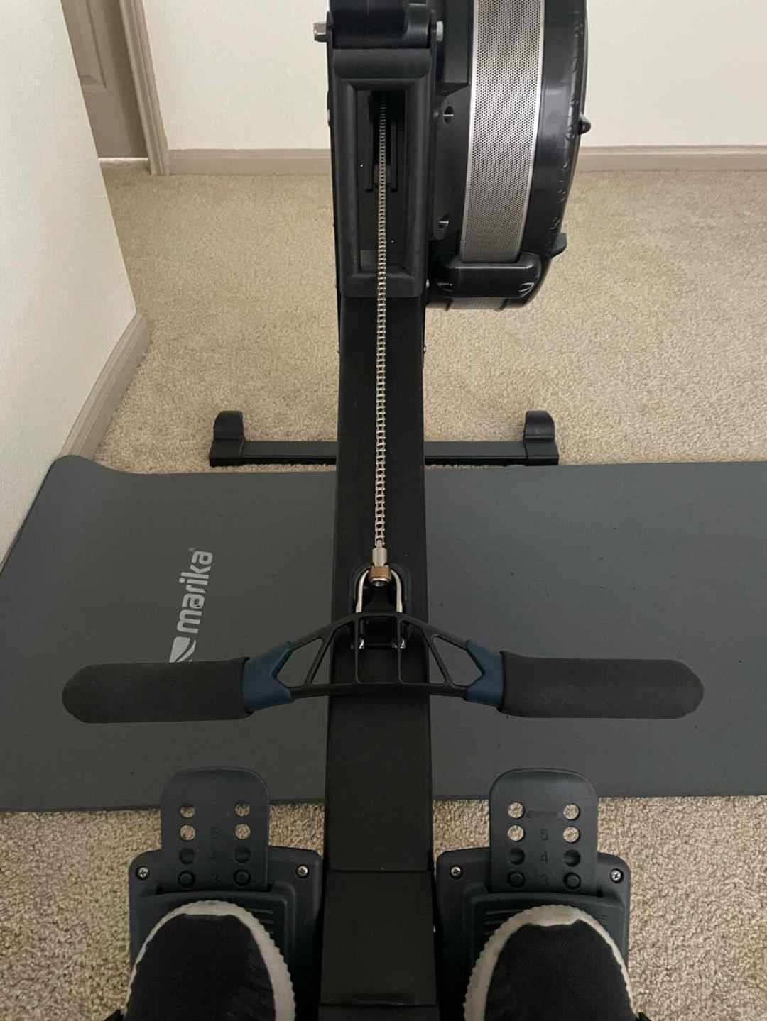Concept2握把套安装效果
