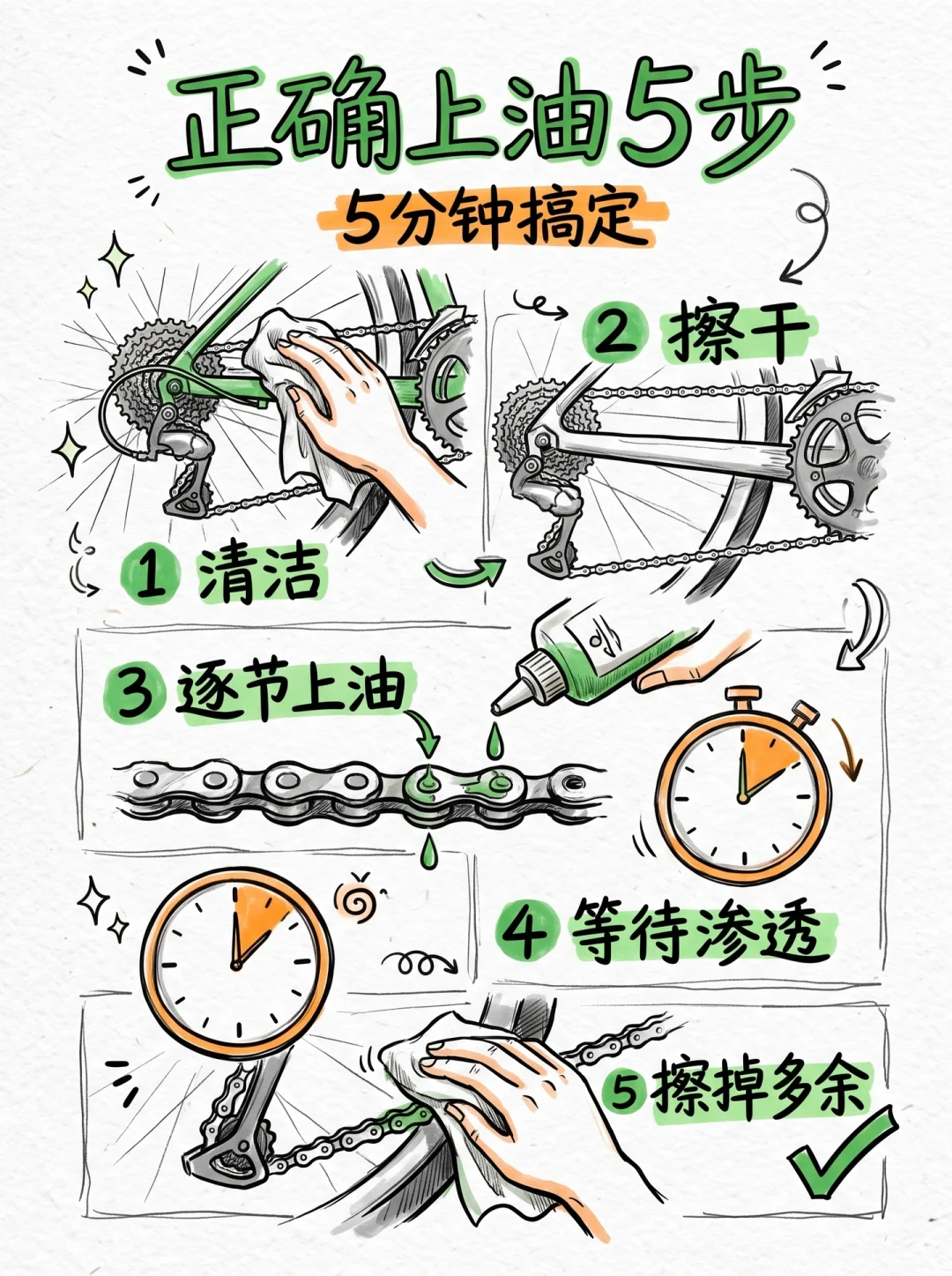 链条油上得越多越顺?翻完小红书到知乎的链条保养帖:上多了反而磨得更快,这3种油千万别乱用