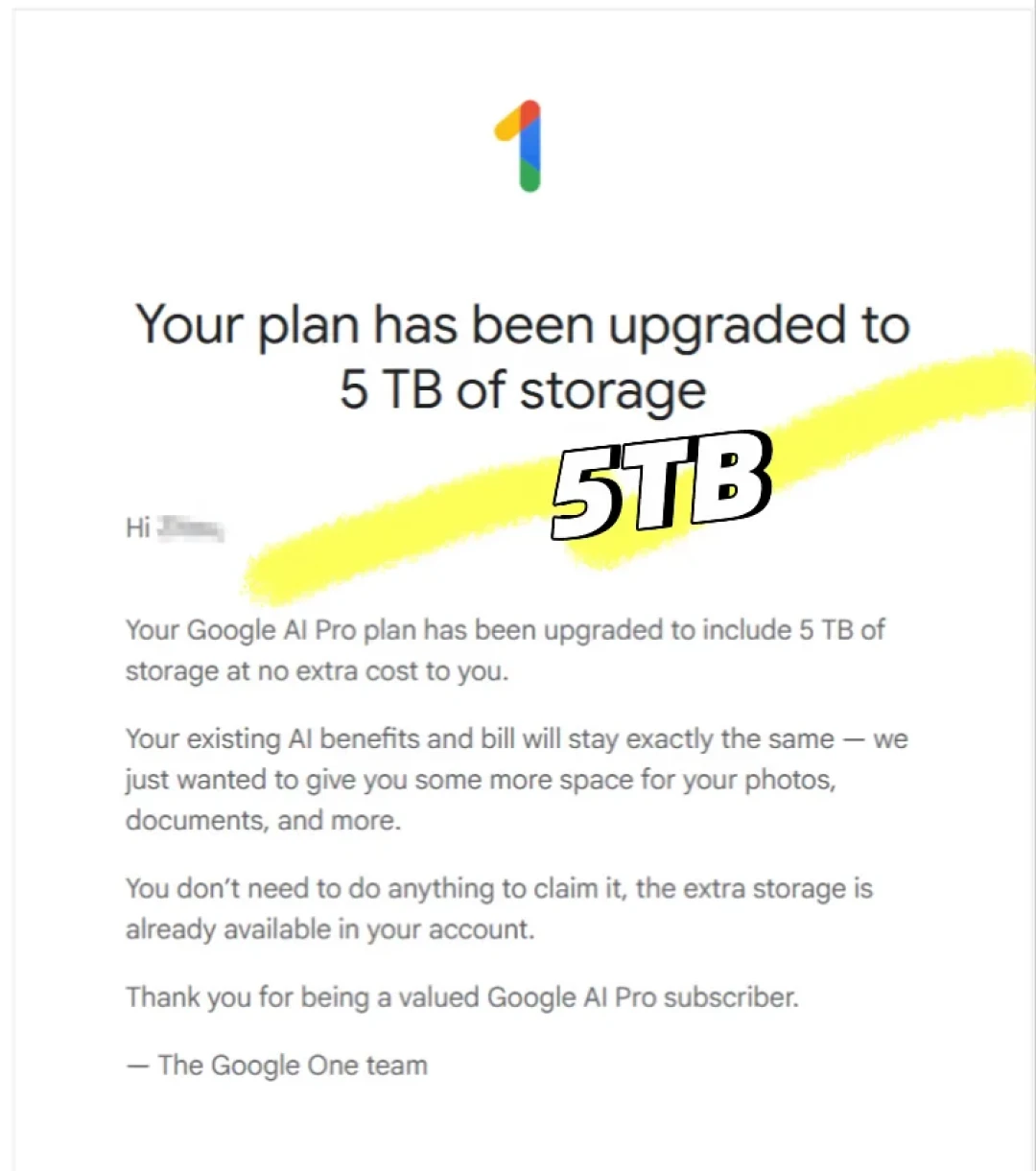 5TB 的 Google Drive 从天而降：你到底用得掉多少，到期后又该不该花钱续