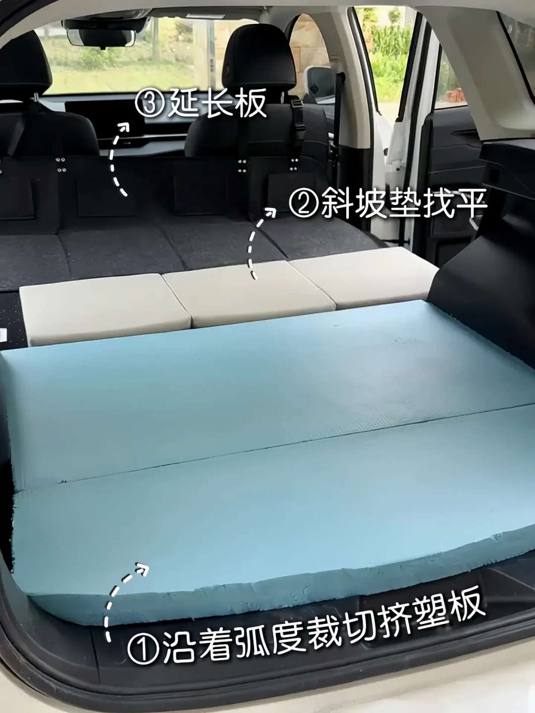 床车改装这周在B站爆了:把车变成床的三条路,从150块到1200块,坑完全不一样