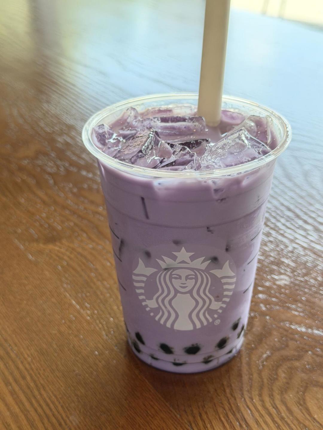 刷屏的UBE“紫奶茶”不是香芋:星巴克新品口碑两极,“水泥灰”还是“香芋冰淇淋”?怎么点不白花32元