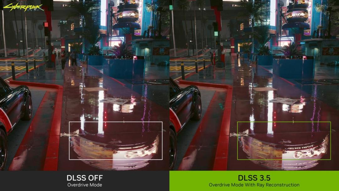 DLSS 4.5光线重建正式推送首夜:《赛博朋克2077》实测分出三派,哪几张卡能放心开