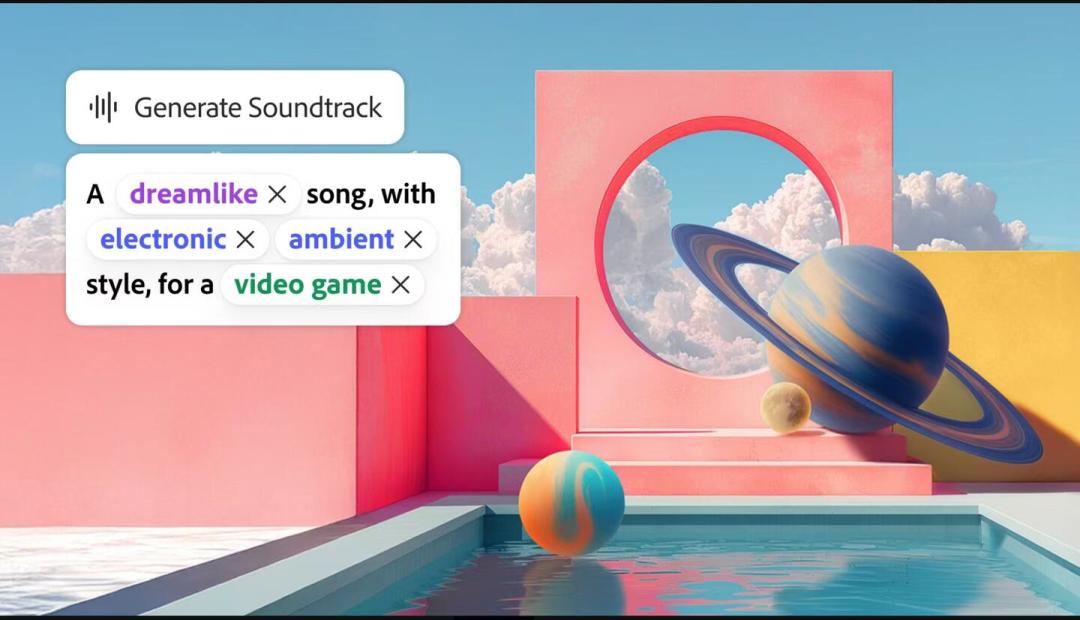 Adobe Firefly 能生成音乐、配音和音效了:怕 BGM 版权索赔的视频人,先想清楚再换